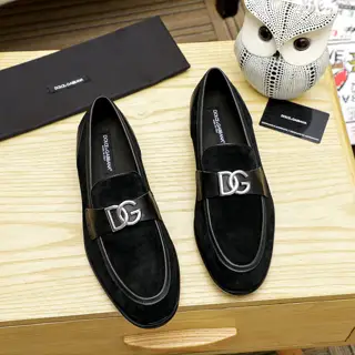 Dolce & Gabbana casual slip-on shoes Official website original 1:1 mold