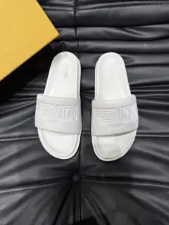 Fendi luxury slippers