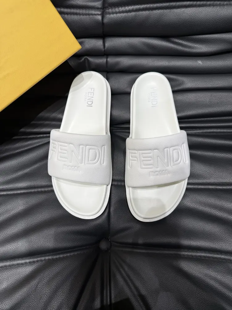 Fendi luxury slippers