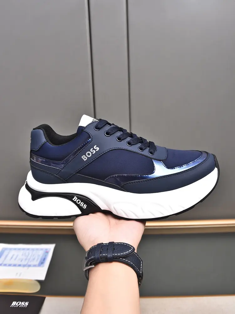 BOSS is a fashionable shoe with imported cowhide