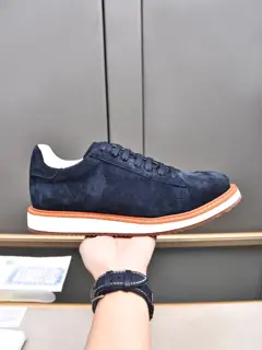 Brunello Cucinelli men’s lace-up casual low-top men’s shoes This brand is a world-class