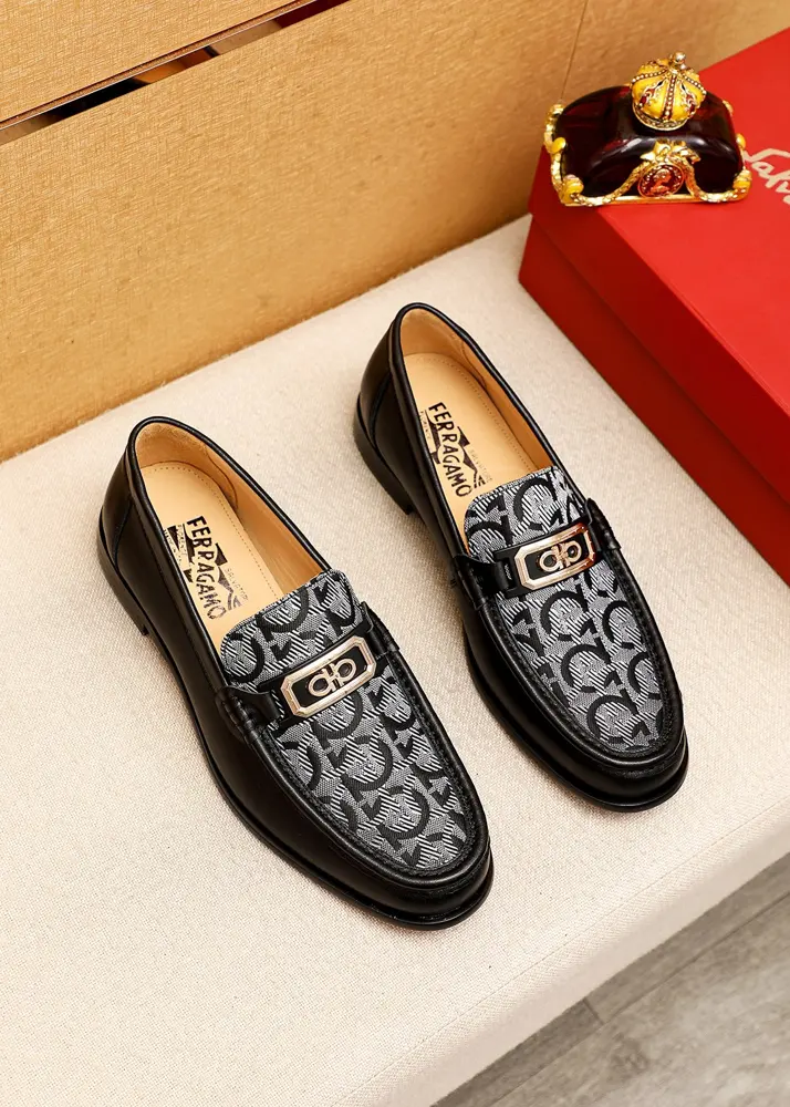 Salvatore Ferragamo casual leather shoes