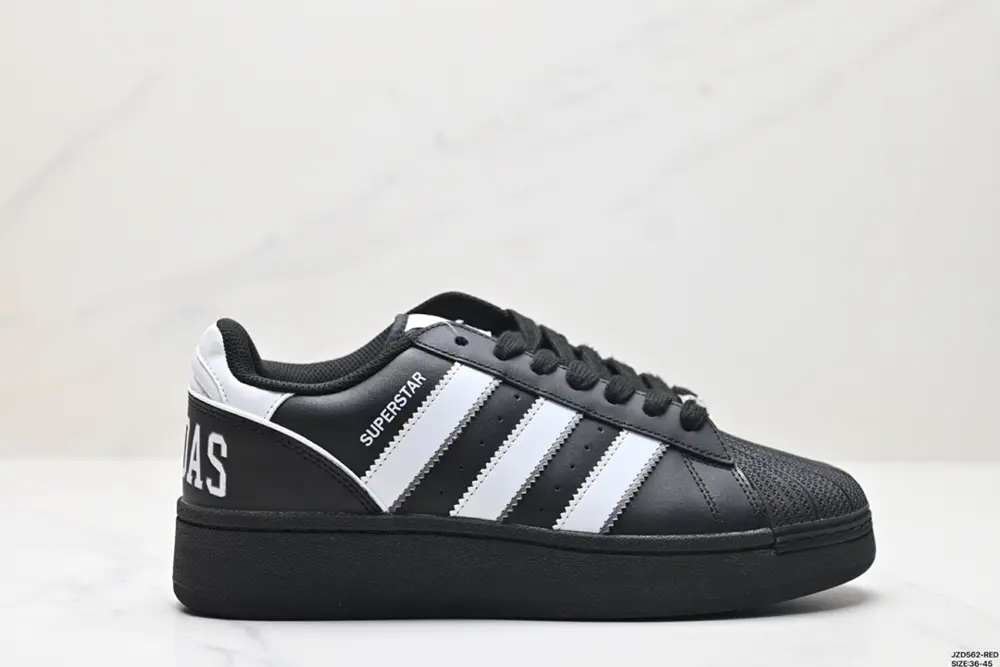 Adidas Originals Superstar XLG Shell Toe Thick-soled Casual Sneakers #23 Official New Model IF9995