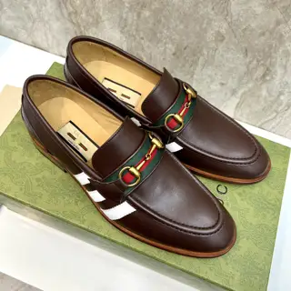 Gucci x Adidas men’s fashion casual leather shoes