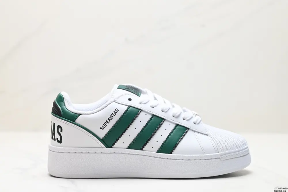 Adidas Originals Superstar XLG Shell Toe Thick-soled Casual Sneakers #23 Official New Model ID5735