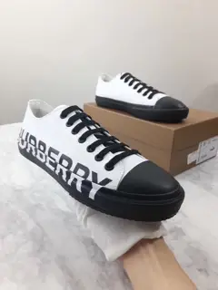BURBERRY men’s classic imported cowhide shoes