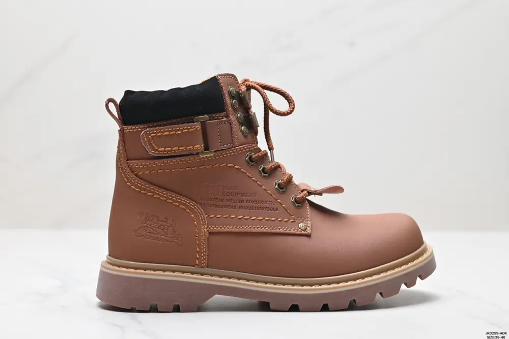 CAT wear-resistant height-enhancing round toe thick sole soft and comfortable casual