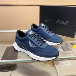 Armani original counter trendy shoes The upper