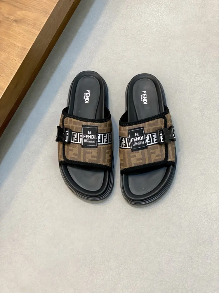 Fendi slippers and sandals are out How can we miss the blessing of the little monsters this