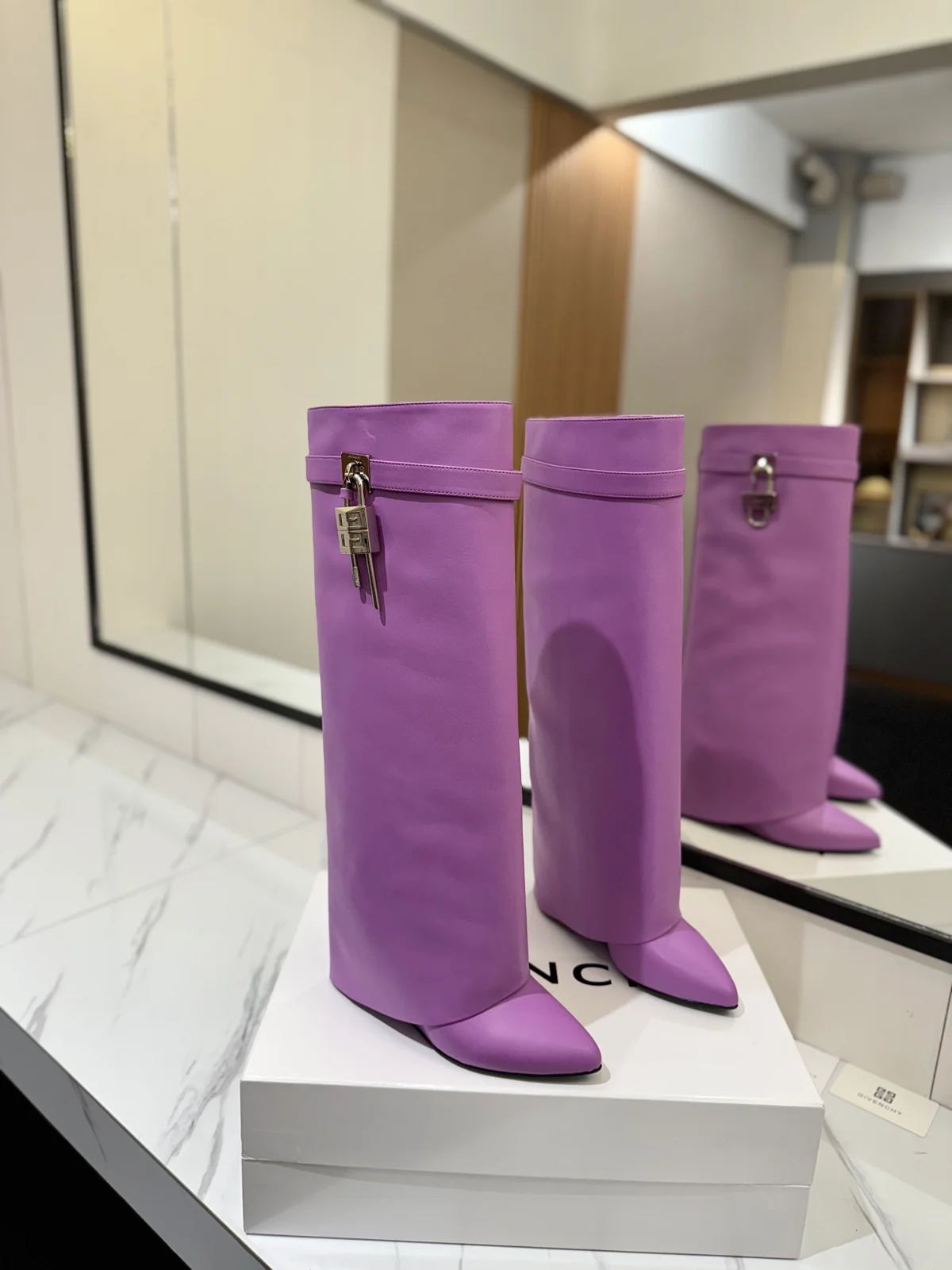 Givenchy high-heeled boots