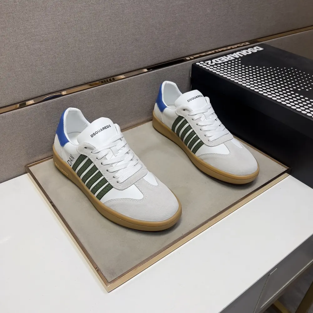 DSQUARED2 men’s casual shoes 2024z counter simultaneous sale Size: 38-44# 1 color The upper