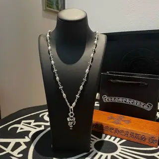Chrome Hearts classic vintage cross necklace