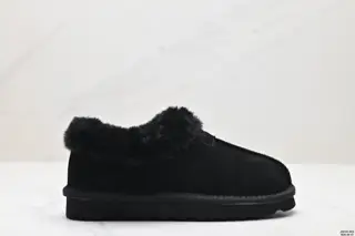 UGG autumn and winter new fur wool slippers thick bottom home slippers warm and removable