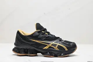 ASICS Gel-Quantum Kinetic “Carbon Pure Gold” Energy Kinetic Series Lightweight Full-length 1203A270-201
