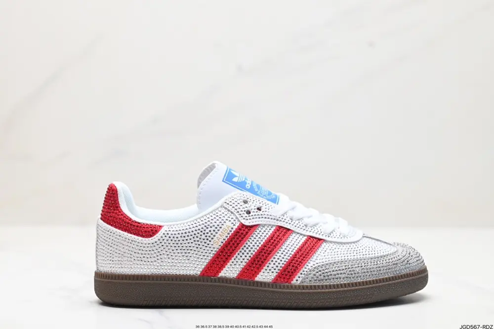 Adidas Originals Samba OG Samba Series Gentleman German Training Football Style All-match B75806