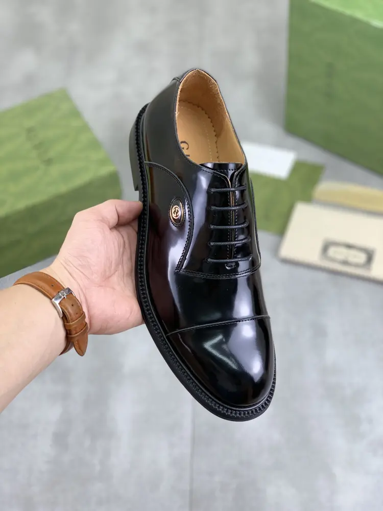 Gucci formal casual leather shoes