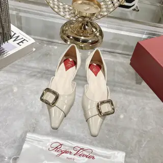 Roger Vivier V-neck single shoes