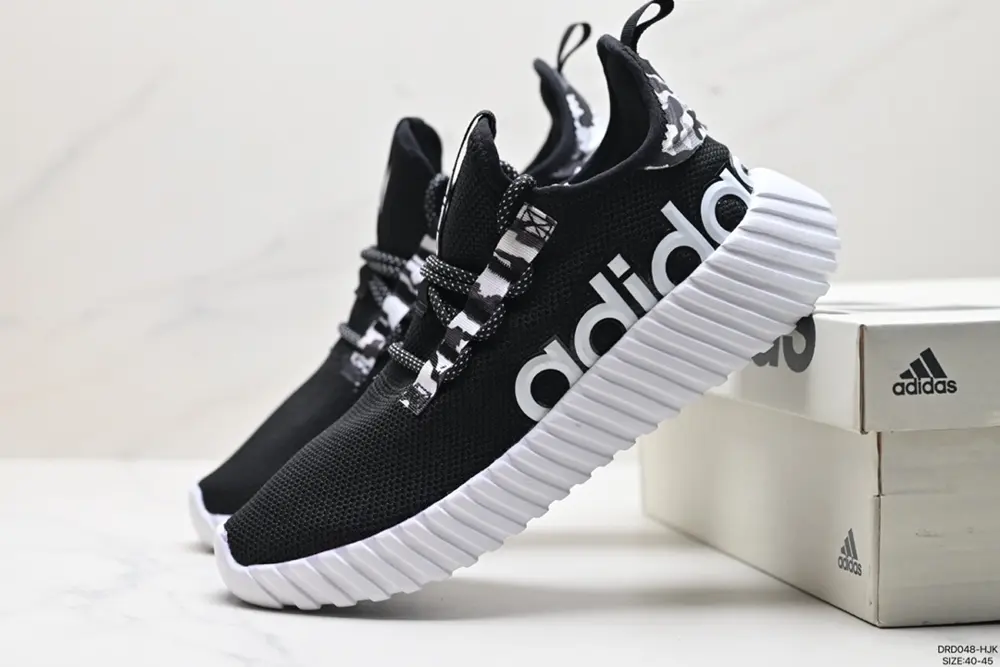 Adidas neo Kaptir 3.0 non-slip wear-resistant low-top running shoes for men. Bold Adidas IF7377