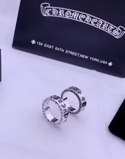 Chrome Hearts Forever Ring Stone-encrusted Ring