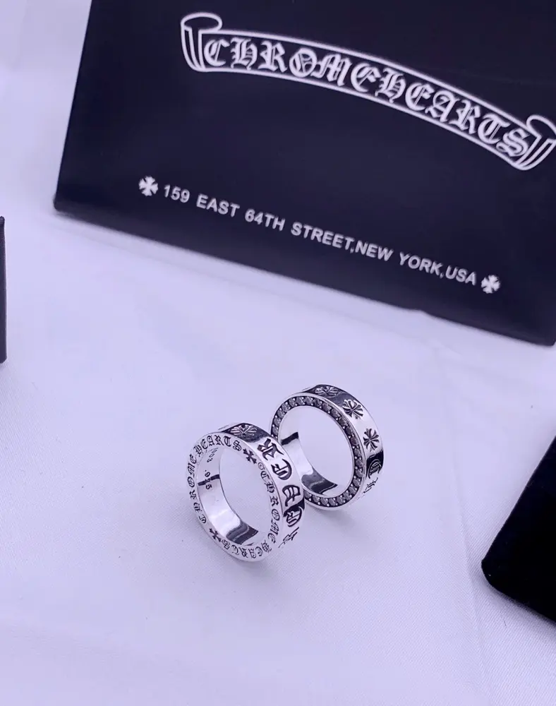 Chrome Hearts Forever Ring Stone-encrusted Ring
