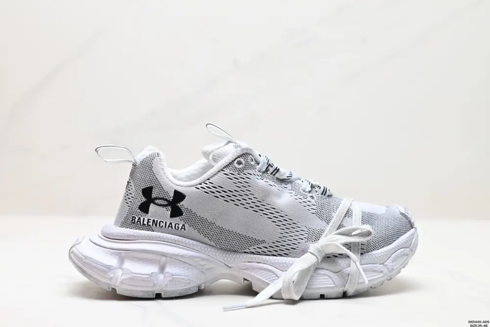 Balenciaga x Under Armour 3XL Balenciaga comfortable retro non-slip wear-resistant low-top 814415