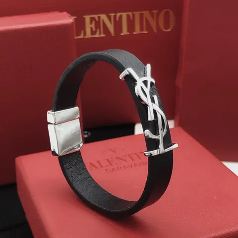 Yves Saint Laurent leather bracelet