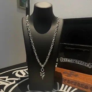Chrome Hearts Cross Tongue Necklace