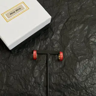 Miumiu earrings