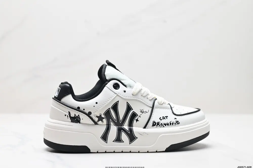 MLB Chunky Liner New York Yankees Senior Shoes Series Low-top Daddy Style Lightweight 3ASXCA12N
