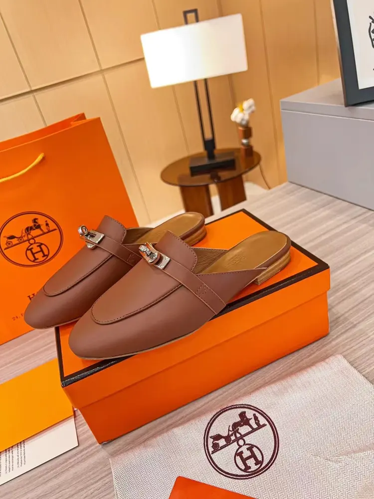Hermes new handmade shoes