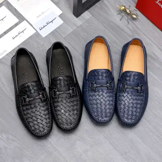 Salvatore Ferragamo business slip-on shoes