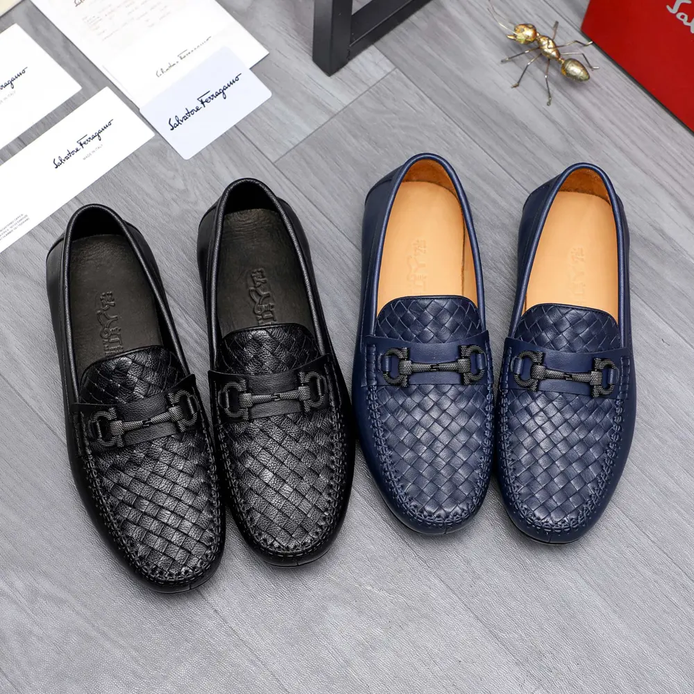 Salvatore Ferragamo business slip-on shoes