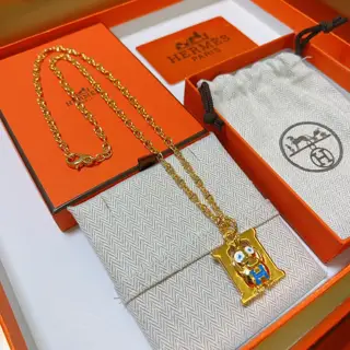 Hermès necklace New product launch HERMES must-have pig nose series jewelry High-end