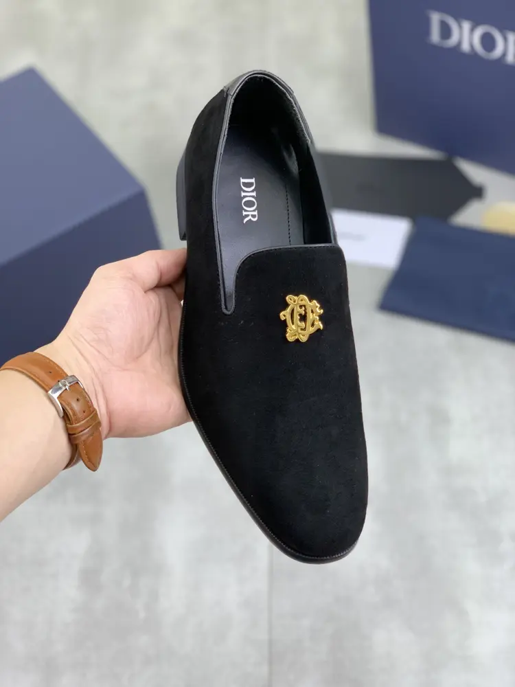 Dior high-end leather shoes