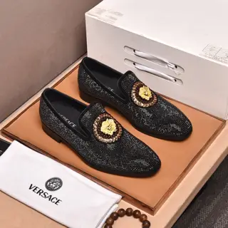 Versace Men’s Fashion Casual Leather Shoes
