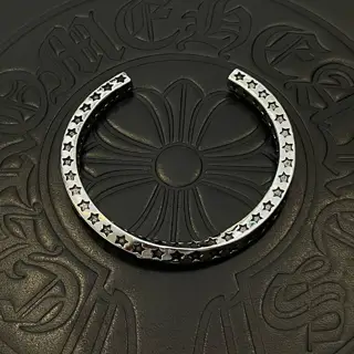 Chrome Hearts Classic Five-Star Flower Open Bracelet