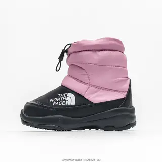 The North Face high-top children’s snow boots