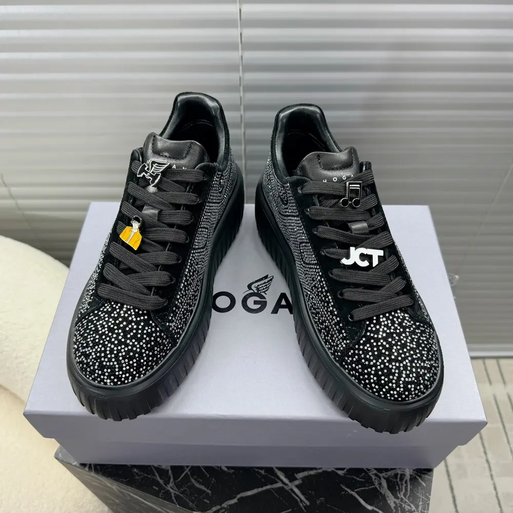 HOGAN N86 latest rhinestone shoes