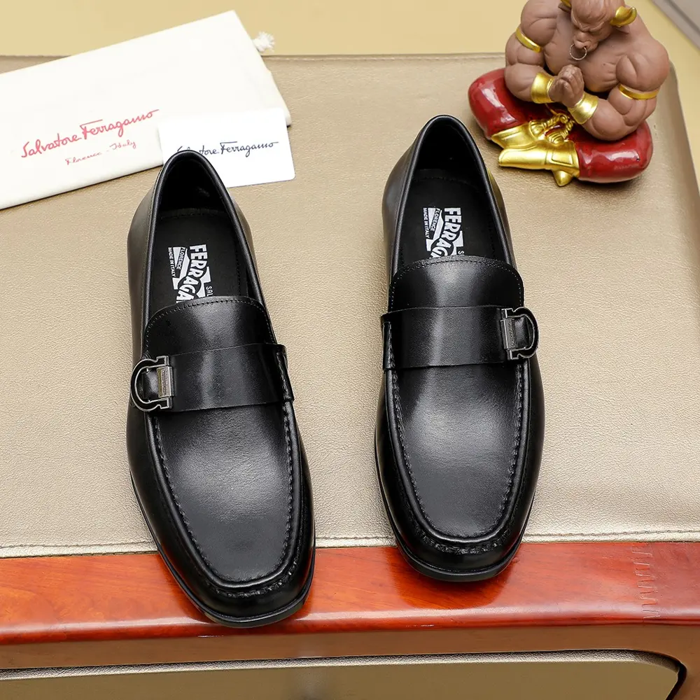 Salvatore Ferragamo casual slip-on shoes Official website original 1:1 mold