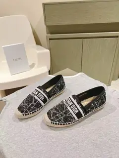 Dior Fisherman Shoes Series 2025 Early Spring New Electric Embroidery Series