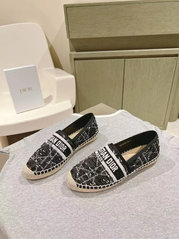 Dior Fisherman Shoes Series 2025 Early Spring New Electric Embroidery Series