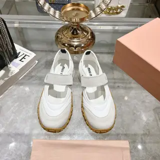 Miu Miu Miu Biscuit Shoes Forrest Gump Shoes Casual Shoes Sports Shoes New Spring and