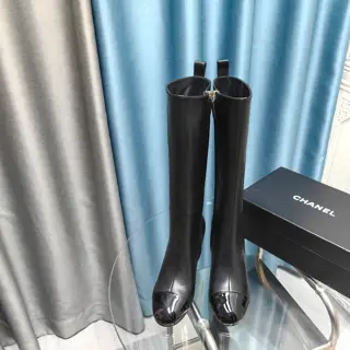 Chanel boots are a very textured style