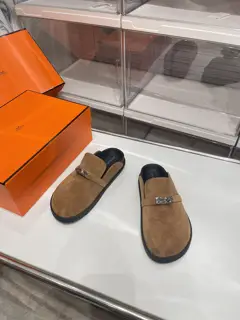 Hermès cute half-slips. Shoes