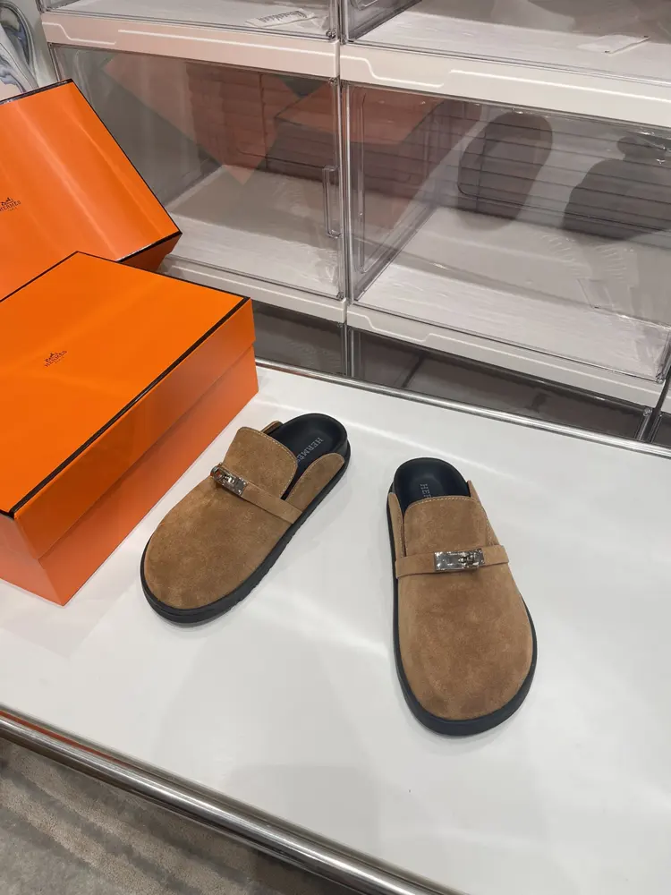 Hermès cute half-slips. Shoes