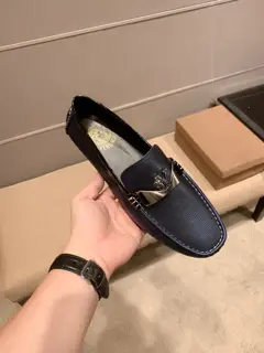 Versace loafers The upper