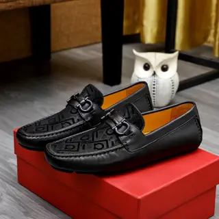 Salvatore Ferragamo casual slip-on shoes Official counter 1:1 production