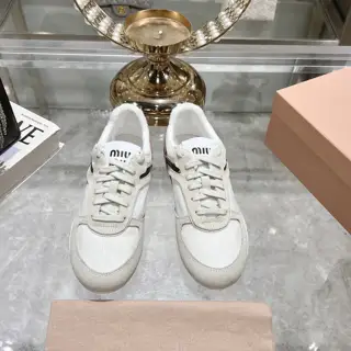 MiuMiu breathable mesh casual shoes