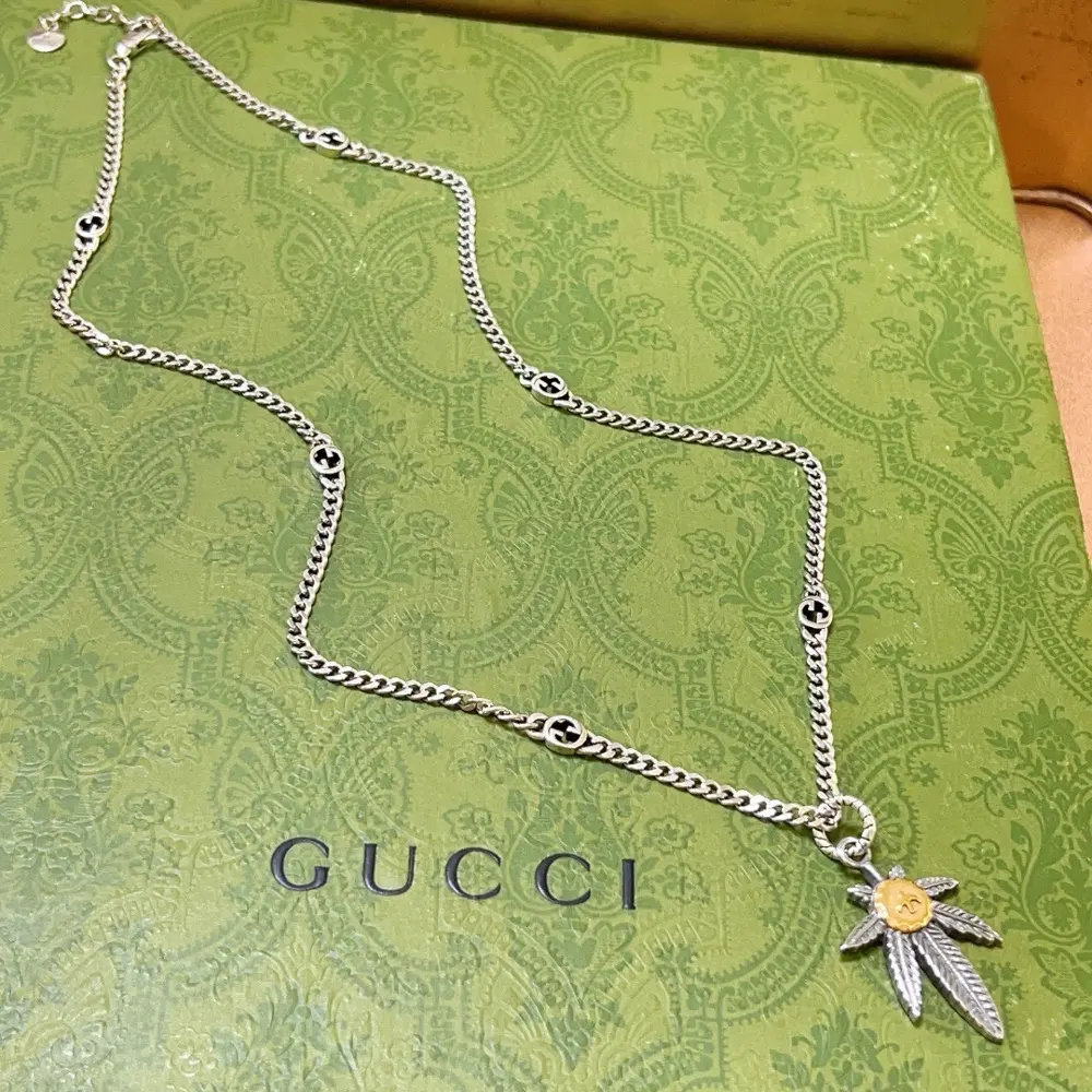 Gucci necklace 2024 latest chain with higher grade