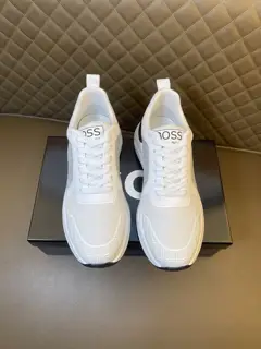 BOSS sports style thick-soled men’s sneakers
